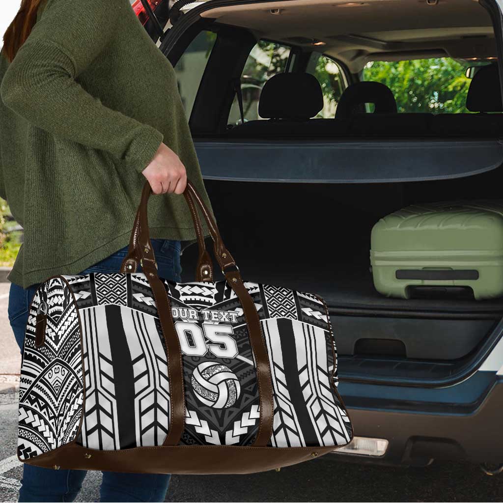 Custom Polynesia Beach Volleyball Travel Bag Polynesian Tribal Pattern - Polynesian Pride
