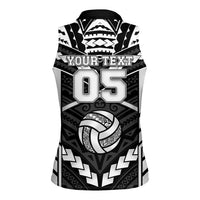 Custom Polynesia Beach Volleyball Women Sleeveless Polo Shirt Polynesian Tribal Pattern - Polynesian Pride