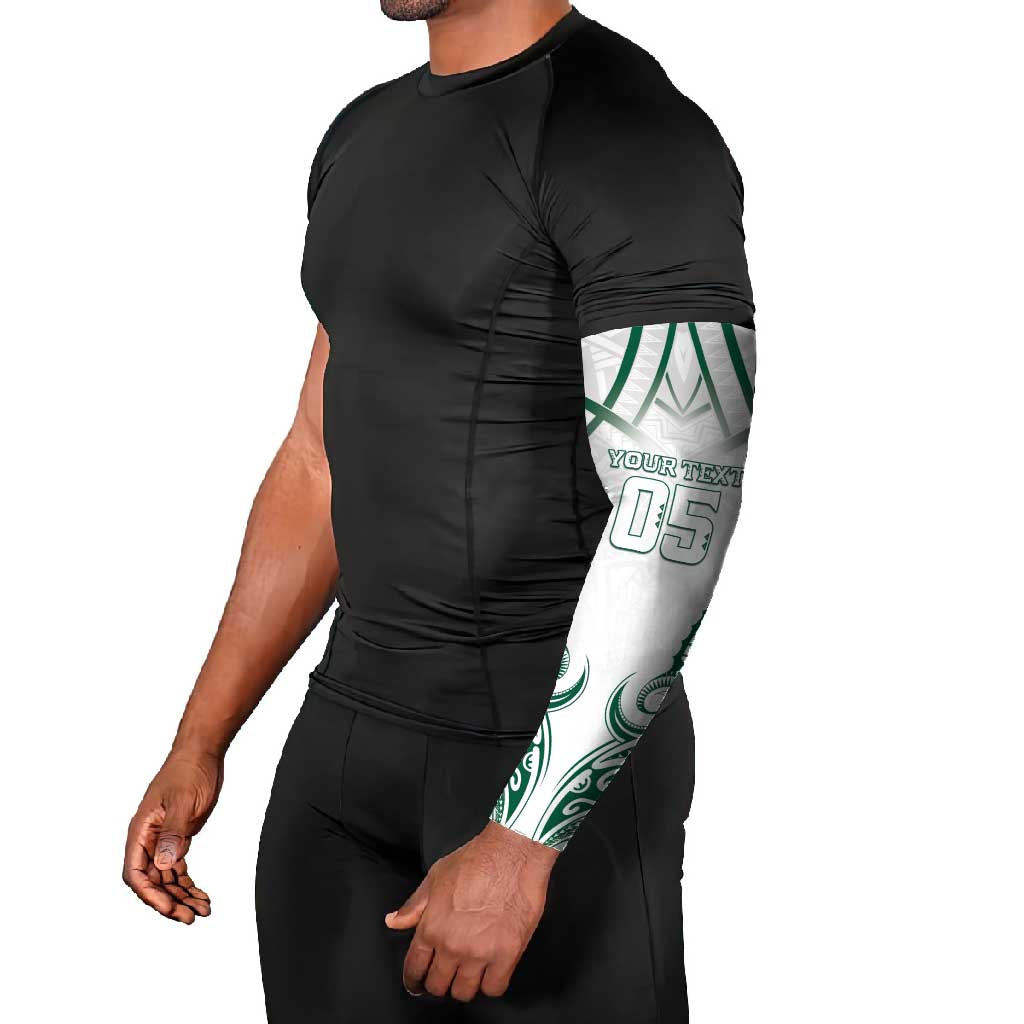 Custom Hawaii Volleyball Arm Sleeves Polynesian Pattern - Polynesian Pride