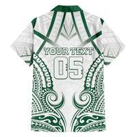 Custom Hawaii Volleyball Family Matching Long Sleeve Bodycon Dress and Hawaiian Shirt Polynesian Pattern - Polynesian Pride