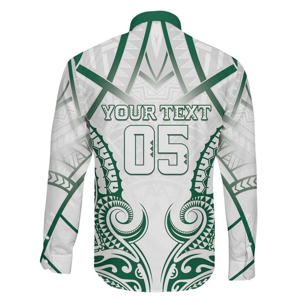 Custom Hawaii Volleyball Family Matching Short Sleeve Bodycon Dress and Hawaiian Shirt Polynesian Pattern - Polynesian Pride
