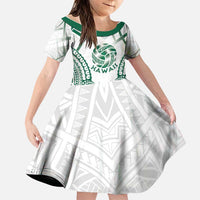 Custom Hawaii Volleyball Family Matching Tank Maxi Dress and Hawaiian Shirt Polynesian Pattern - Polynesian Pride