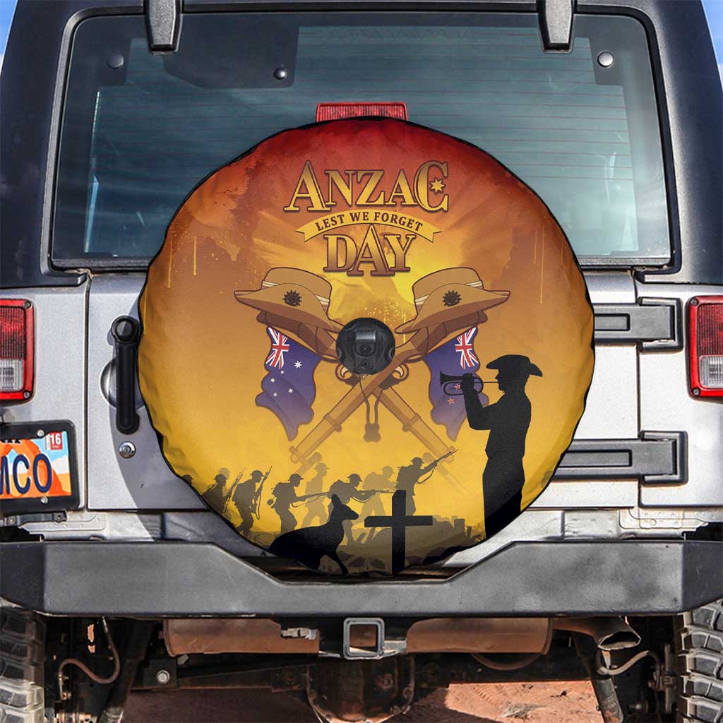 ANZAC Day Spare Tire Cover Australia And New Zealand Slouch Hats