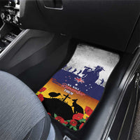 New Zealand And Australia ANZAC Last Post Car Mats