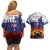 New Zealand And Australia ANZAC Last Post Couples Matching Off Shoulder Short Dress and Hawaiian Shirt