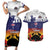 New Zealand And Australia ANZAC Last Post Couples Matching Short Sleeve Bodycon Dress and Hawaiian Shirt