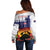 New Zealand And Australia ANZAC Last Post Off Shoulder Sweater