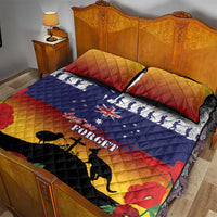 New Zealand And Australia ANZAC Last Post Quilt Bed Set
