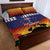 New Zealand And Australia ANZAC Last Post Quilt Bed Set