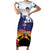 New Zealand And Australia ANZAC Last Post Short Sleeve Bodycon Dress