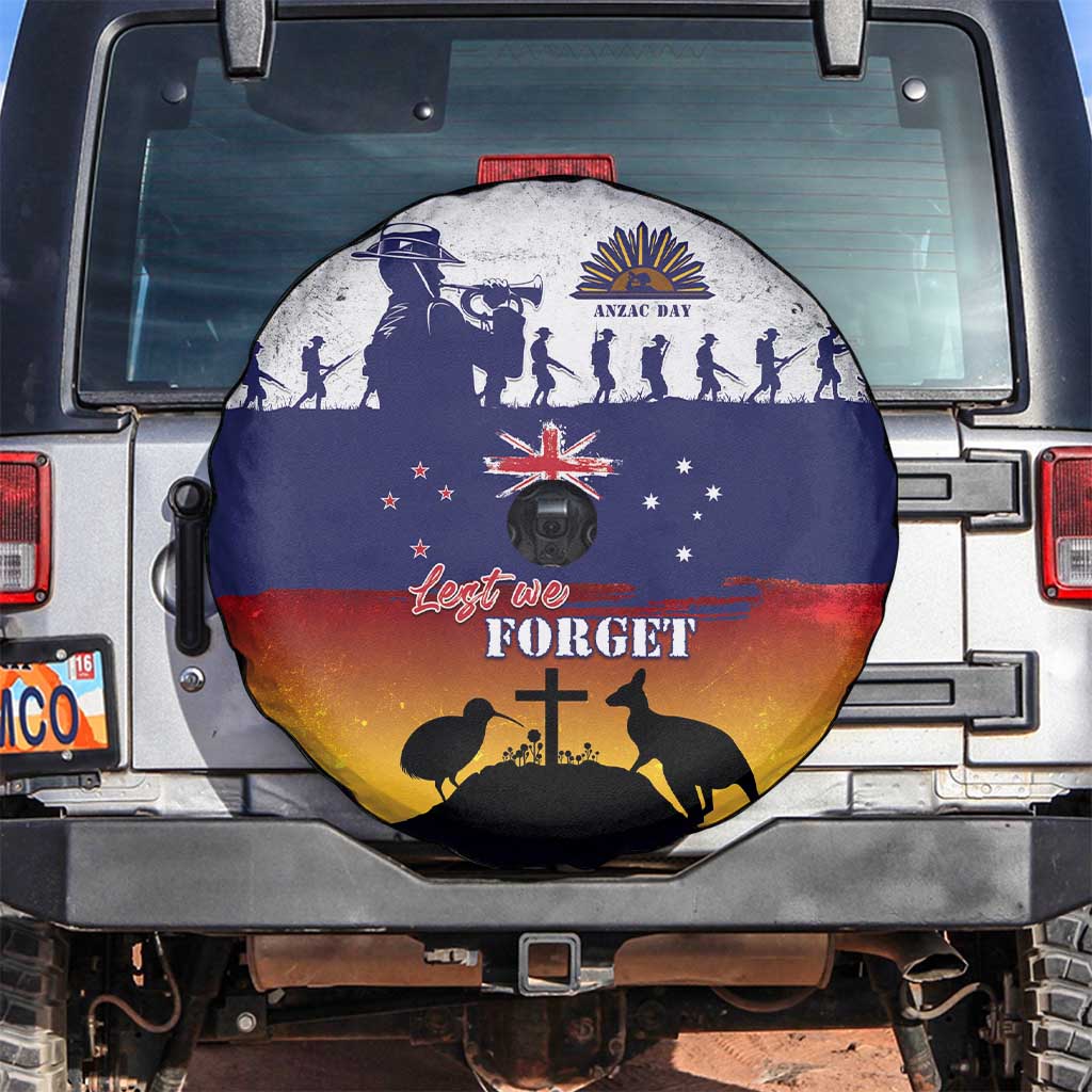 New Zealand And Australia ANZAC Last Post Spare Tire Cover