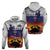 New Zealand And Australia ANZAC Last Post Zip Hoodie