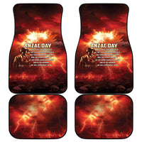 Honouring The ANZAC Spirit Car Mats Gallipoli Lest We Forget