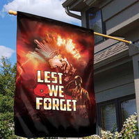 Honouring The ANZAC Spirit Garden Flag Gallipoli Lest We Forget