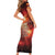 Honouring The ANZAC Spirit Short Sleeve Bodycon Dress Gallipoli Lest We Forget