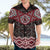 New Zealand Aotearoa Hawaiian Shirt Red Taniko Art Maori Pattern