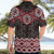 New Zealand Aotearoa Hawaiian Shirt Red Taniko Art Maori Pattern