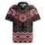 New Zealand Aotearoa Rugby Jersey Red Taniko Art Maori Pattern