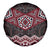 New Zealand Aotearoa Spare Tire Cover Red Taniko Art Maori Pattern