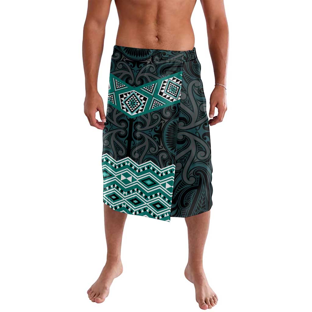 New Zealand Aotearoa Lavalava Turquoise Taniko Art Maori Pattern