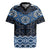 New Zealand Aotearoa Rugby Jersey Blue Taniko Art Maori Pattern