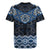 New Zealand Aotearoa Rugby Jersey Blue Taniko Art Maori Pattern