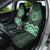 New Zealand Aotearoa Car Seat Cover Green Taniko Art Maori Pattern