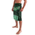 New Zealand Aotearoa Lavalava Green Taniko Art Maori Pattern