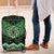 New Zealand Aotearoa Luggage Cover Green Taniko Art Maori Pattern