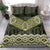 New Zealand Aotearoa Bedding Set Yellow Taniko Art Maori Pattern