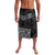 New Zealand Aotearoa Lavalava Black Taniko Art Maori Pattern