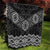 New Zealand Aotearoa Quilt Black Taniko Art Maori Pattern