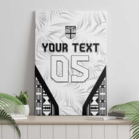 Custom Fiji 2026 Rugby Canvas Wall Art Fijian Tapa Pattern