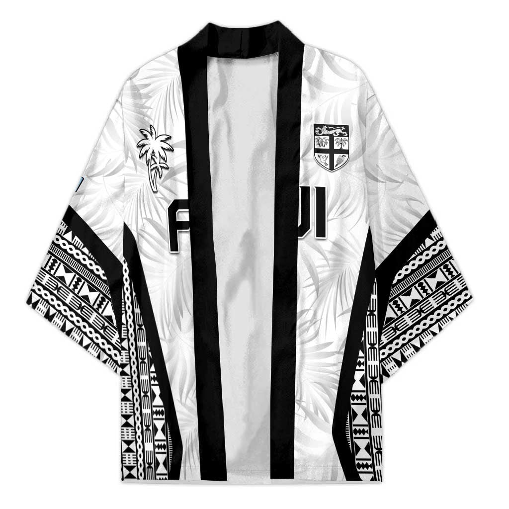 Custom Fiji 2026 Rugby Kimono Fijian Tapa Pattern