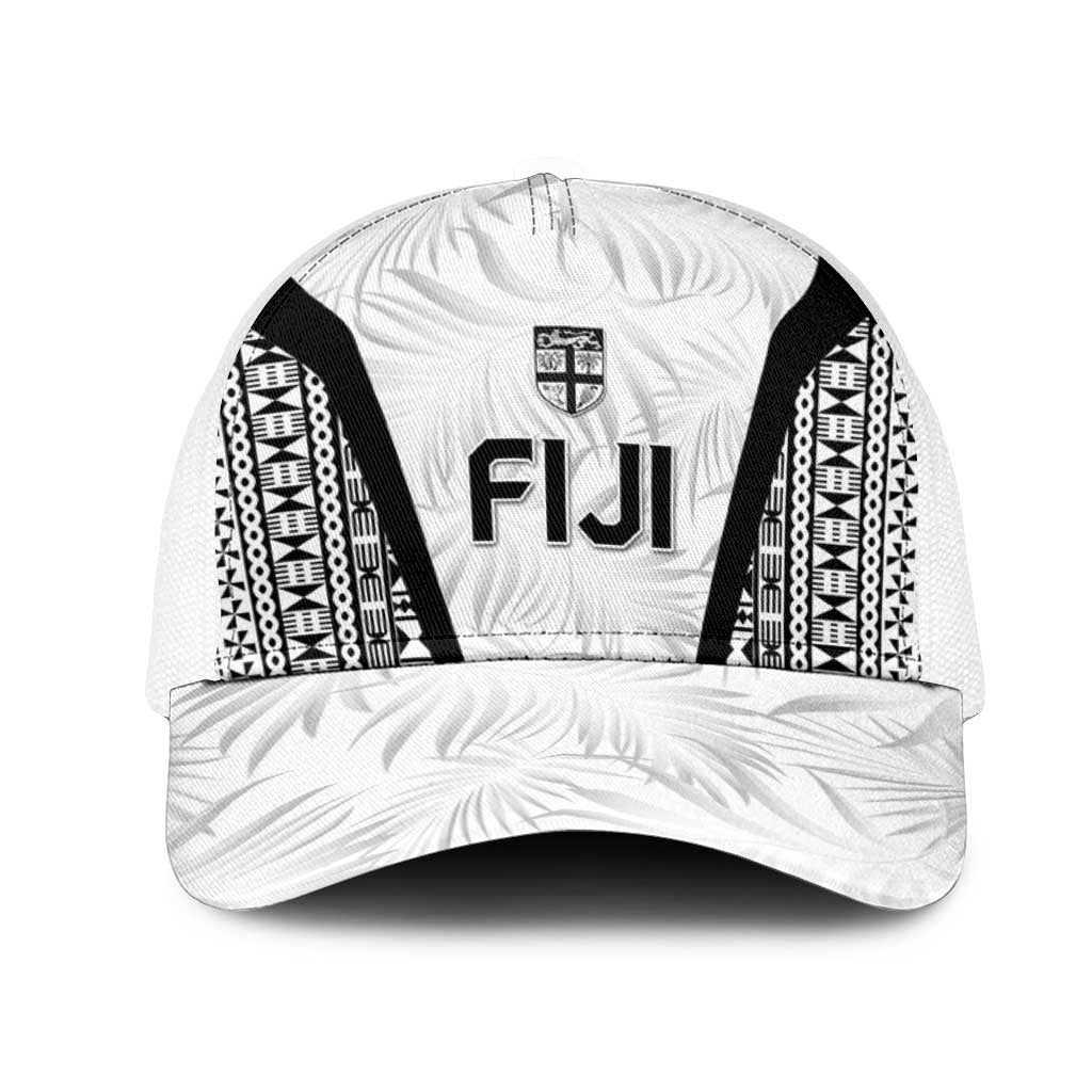Fiji 2026 Rugby Mesh Trucker Cap Fijian Tapa Pattern