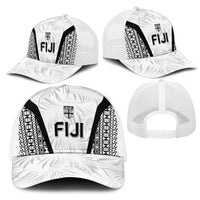 Fiji 2026 Rugby Mesh Trucker Cap Fijian Tapa Pattern