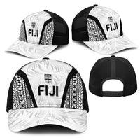 Fiji 2026 Rugby Mesh Trucker Cap Fijian Tapa Pattern