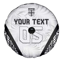 Custom Fiji 2026 Rugby Spare Tire Cover Fijian Tapa Pattern