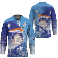 Personalised Marshall Islands Remembrance Day Hockey Jersey We Will Always Remember