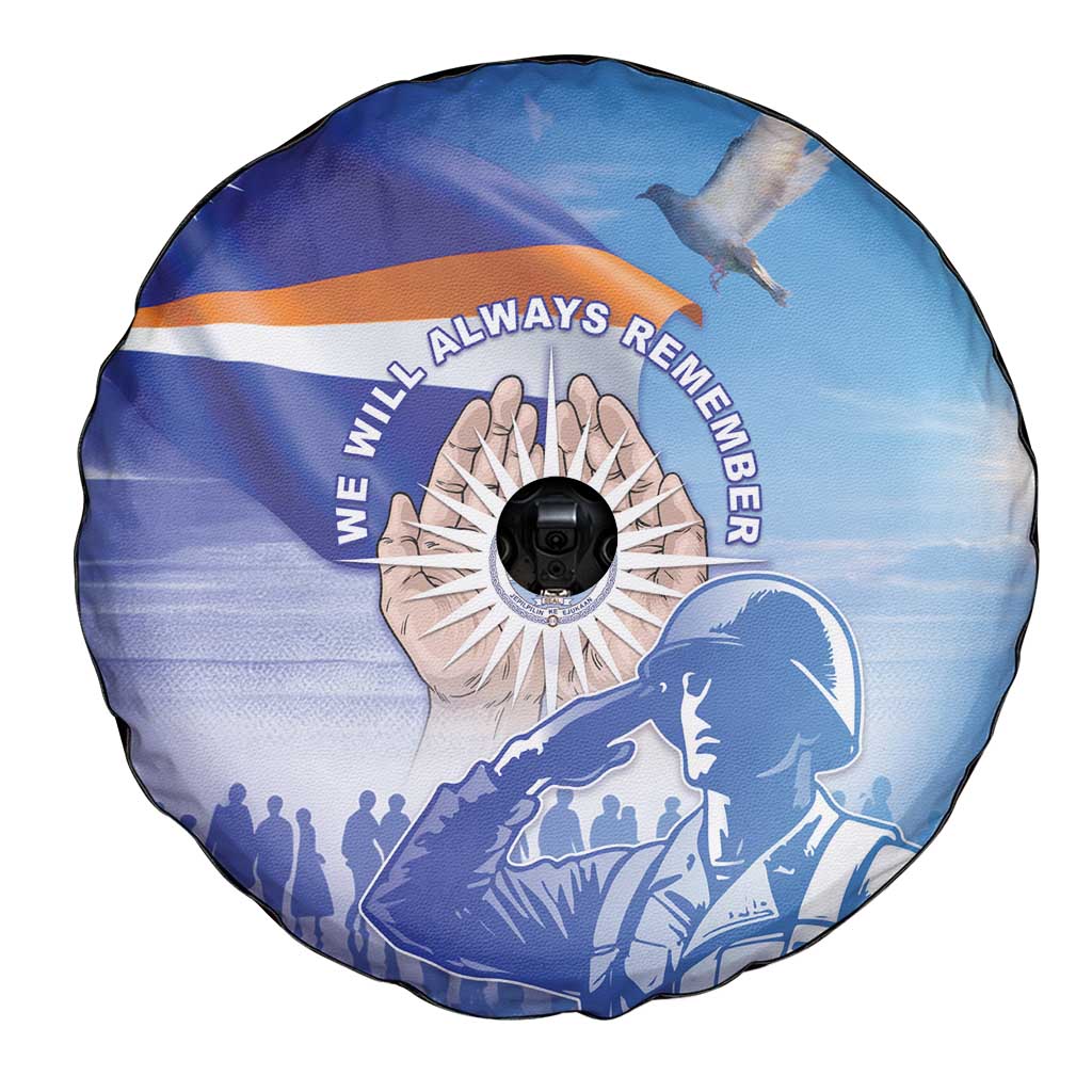 Marshall Islands Remembrance Day Spare Tire Cover We Will Always Remember