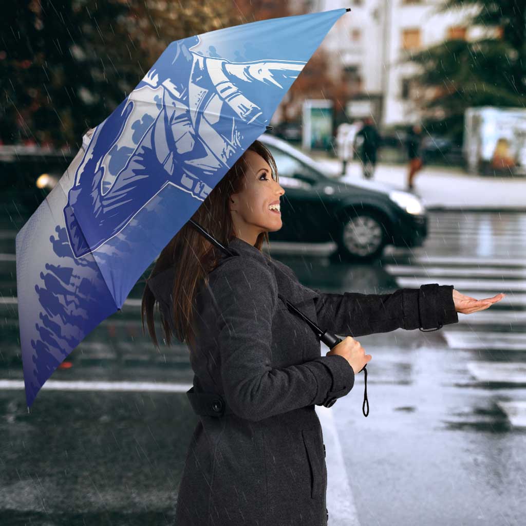 Marshall Islands Remembrance Day Umbrella We Will Always Remember