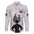 New Zealand ANZAC Day Family Matching Short Sleeve Bodycon Dress and Hawaiian Shirt For The Nurse Lest We Forget LT05 Dad's Shirt - Long Sleeve White - Polynesian Pride