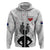 New Zealand ANZAC Day Hoodie For The Nurse Lest We Forget LT05 Zip Hoodie White - Polynesian Pride