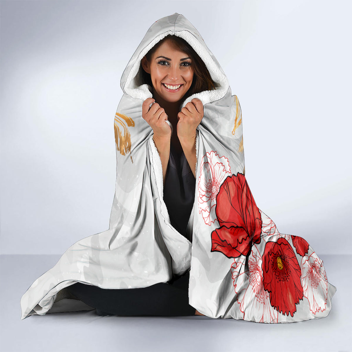 New Zealand ANZAC Day Hooded Blanket The Unsung Heroes Sisters of War LT05 - Polynesian Pride