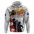 New Zealand ANZAC Day Hoodie The Unsung Heroes Sisters of War LT05 Zip Hoodie White - Polynesian Pride