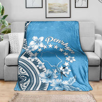 Penrhyn Gospel Day Blanket Cook Islands Tribal Pattern