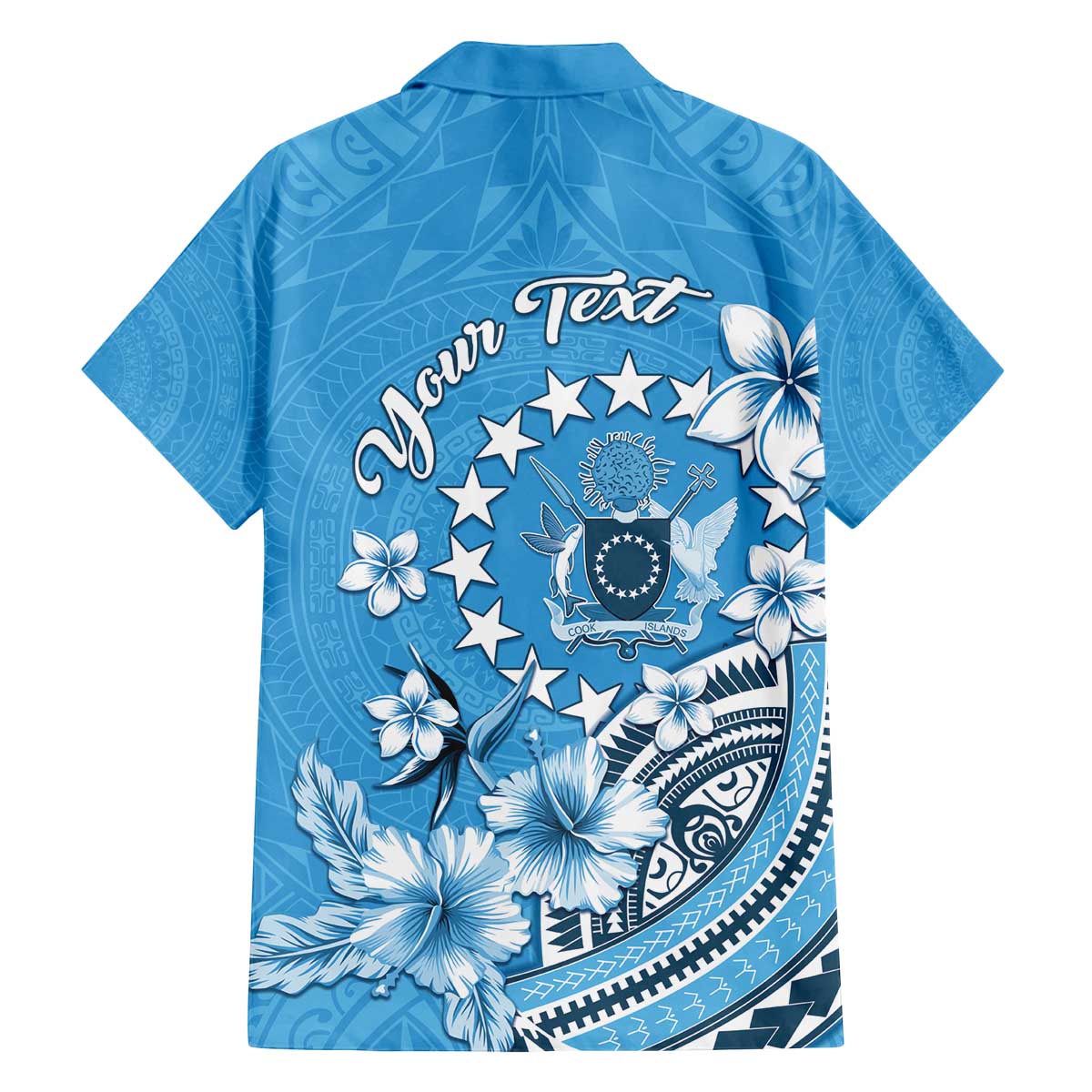 Personalised Penrhyn Gospel Day Family Matching Off The Shoulder Long Sleeve Dress and Hawaiian Shirt Cook Islands Tribal Pattern LT05 - Polynesian Pride