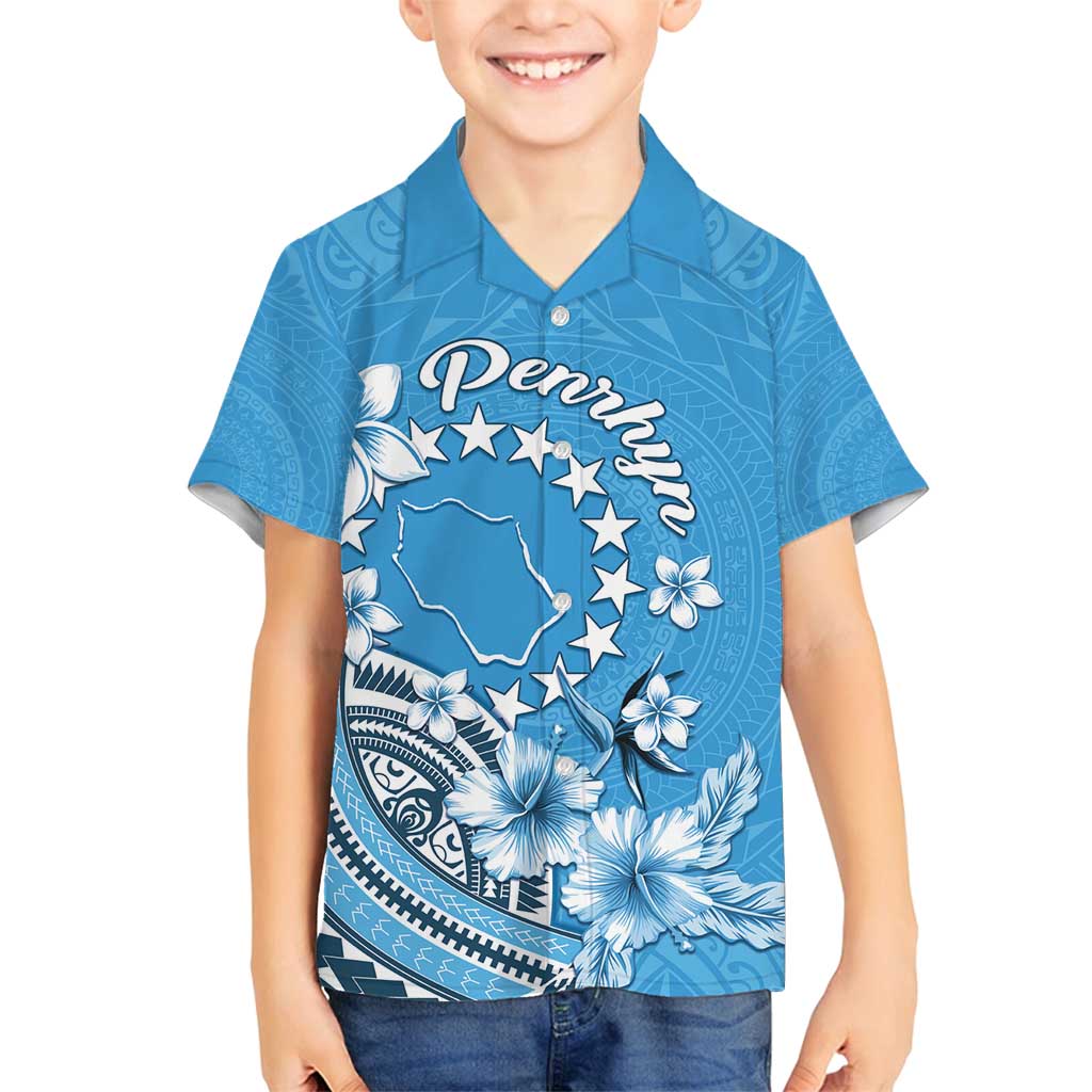 Personalised Penrhyn Gospel Day Family Matching Off Shoulder Maxi Dress and Hawaiian Shirt Cook Islands Tribal Pattern