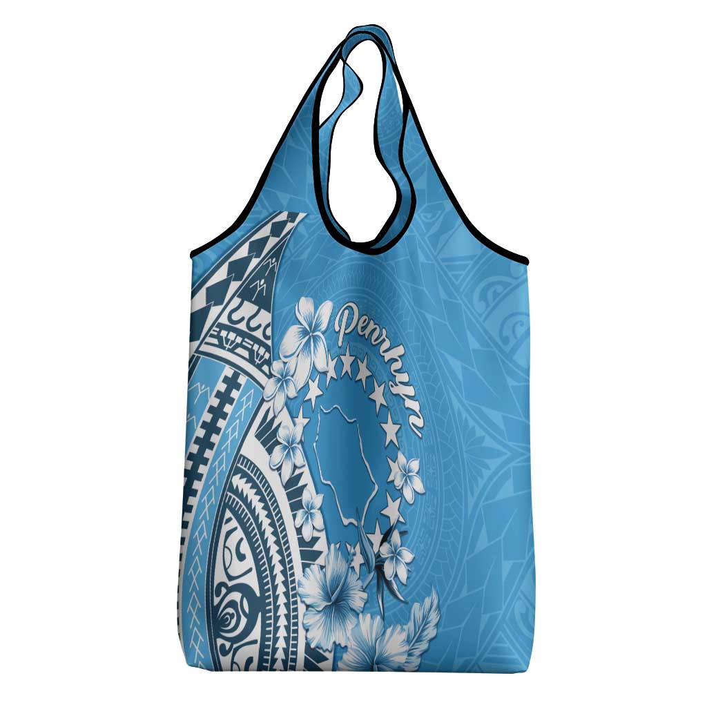 Penrhyn Gospel Day Grocery Bag Cook Islands Tribal Pattern