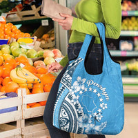 Penrhyn Gospel Day Grocery Bag Cook Islands Tribal Pattern